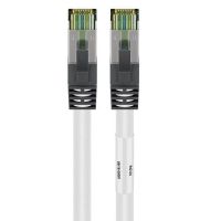 goobay cable de red sftp cat8 050m blanco