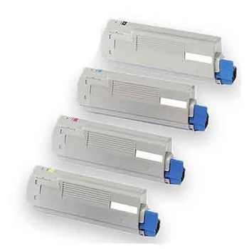 Oki 43865708/43872305 Full Set Original Toners (4 Pack)