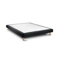 sommier rigide 15 ascot  black redonda 2x 200 x 80 cm
