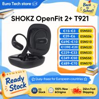 original shokz openfit 2  t921 auriculares abiertos dolby audio inalambrico bluetooth auriculares con gancho para la oreja 48h bateria de larga duracion ip55