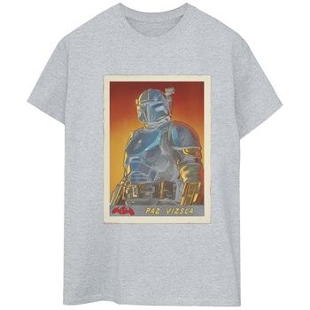 Disney Camiseta manga larga The Mandalorian para mujer