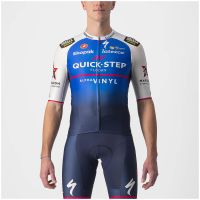 castelli quick-step alpha vinyl pro team aero race 61 jersey - l
