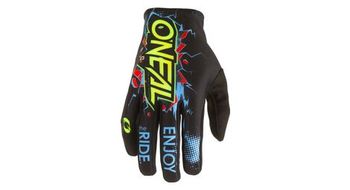 Par de guantes infantiles o neal matrix villain negro