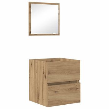 Mueble De Cuarto De Baño Roble Artisan 41 X 38,5 X 45 Cm Vidaxl