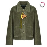 oakwood abrigo virginia lilly fur para mujer