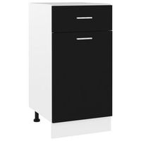 cajon inferior lyon negro 40 x 46 x 815 cm madera de ingenieria vidaxl