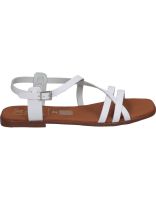 sandalias para mujer plana oh my sandals 5552 en blanco 40