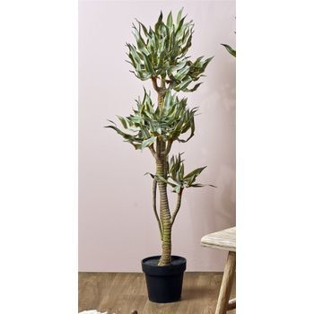 Arbol Dracaena Tacto Real 127 Cms. 40x40x127 Cms