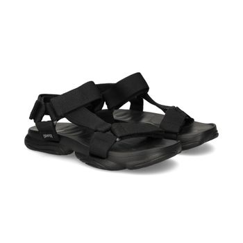 Camper Sandalias Planas Mujer - Negro Talla 39