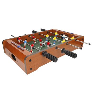 Futbolín de madera sobremesa 30x51x11 cm CB Games