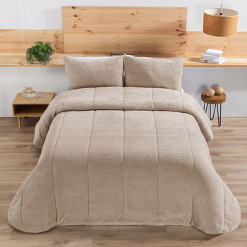 Edredón Comforter Sherpa  RISO  Manterol - Suavidad y Calidez para el Invierno