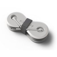 auriculares groovy con microfono y estuche conector jack 35 mm color blanco