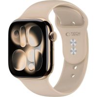 pulsera tech-protect silicon apple watch 44-49 mm beige