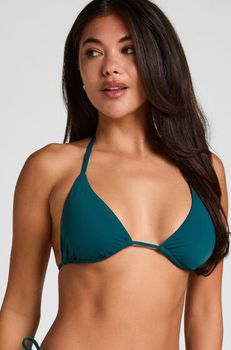 Hunkemöller Top de Bikini Triangular San Marino Verde
