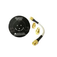 realacc tfp-mini parche de triple alimentacion diametro 45mm 58ghz 8dbi fpv panel plano antena pagoda con terminador pa