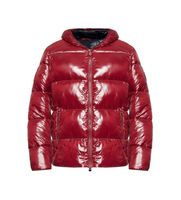 save the duck para hombre d31280m-love21 chaqueta edgard rojo l casual sostenible nylon reciclado