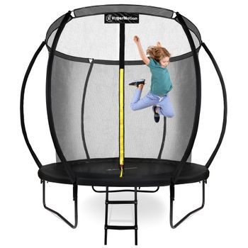 Cama Elástica Infantil 244 Cm Con Red De Seguridad Y Escalera
