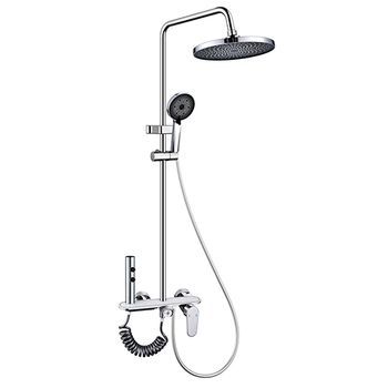Ducha Completa Monomando Cromada