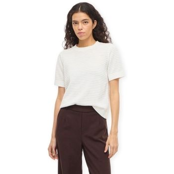 Vila Blusa Noos Top Lollo - White Alyssum para mujer