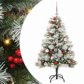 Árbol De Navidad Artificial Verde Y 120 Cm Vidaxl