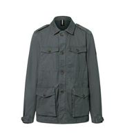 ecoalf para hombre mcmgajklawu00168w24-102 chaqueta lawu verde xl casual algodon organico sostenible