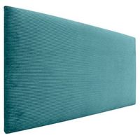 dhome cabecero de pana liso 80x60 camas 8090 - turquesa