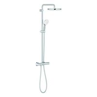 sistema de ducha con termostato incorporado grohe tempesta system 250 chrome 26670001