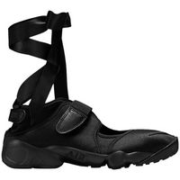 nike deportivas moda air rift triple black satin womens para mujer