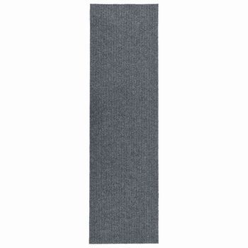 Alfombra De Pasillo Atrapa Suciedad 100x400 Cm Gris Vidaxl