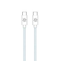 cable usb-c a usb-c celly tejido trenzado 15 m carga rapida 100w
