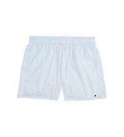 tommy hilfiger para hombre um0um03491 banador corto de medio largo con estampado azul s beachwear nylon