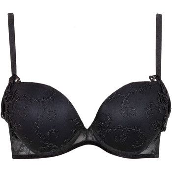 Lisca relleno Deseo Real sujetador push-up negro para mujer