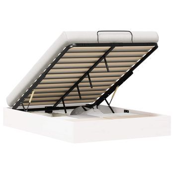 Estructura De Cama Ottoman Con Almacenamiento 140 X 200 Cm Vidaxl