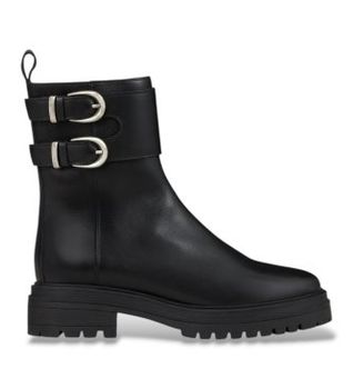 BA&SH para mujer. 2H26NCOD Botines de cuero Coda negro (41), Piel, 1 a 3cm, Cremallera, Clásico