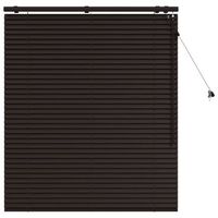 persiana veneciana marron oscuro 100 x 130 cm 35 mm vidaxl