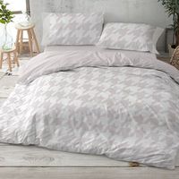 juego funda nordica 100 algodon cama de 150 cm - quarzo - burrito blanco