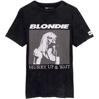 blondie camiseta hurry up wait para hombre