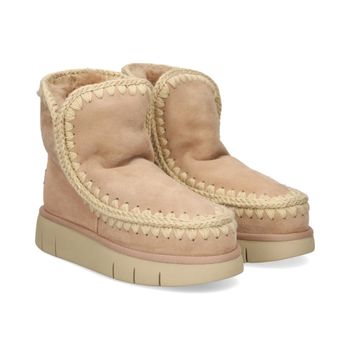 Mou Botines Planos Mujer - Marrón Talla 39