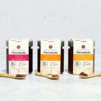 pack de mermeladas exoticas membrillo naranja y fresa 720 g