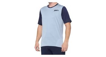 Jersey de manga corta azul 100  ridecamp