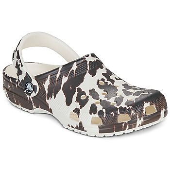 Crocs Zuecos Classic Pop Animal Clog para mujer