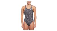 banador de una pieza nike swim hydrastrong multi print negro para mujer