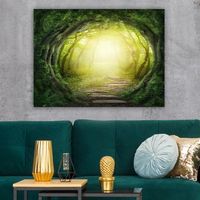 pintura decorativa lienzo 15114998670100 multicolor 70x100 cm