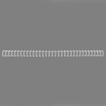 GBC RG8104 espiral metalica | 6mm | blanco | 100 unidades