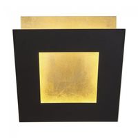 aplique de pared led dalia oro 40w