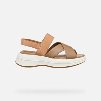 GEOX Spherica Ecub-3 S Mujer Melocotón/beige