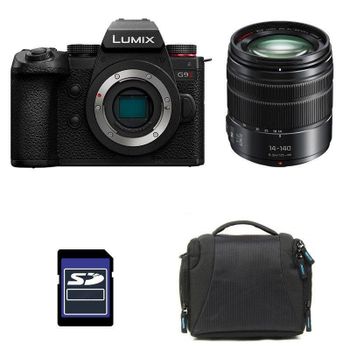 Cámara Mirrorless Panasonic Lumix G9 II 25,2 MP Kit 14-140mm SD Bolsa WiFi