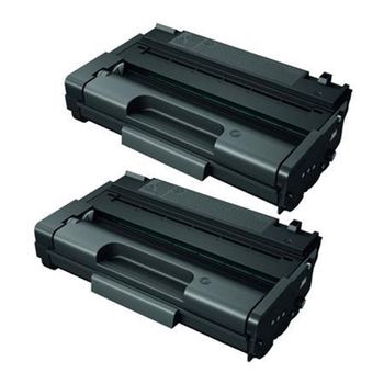 Compatible Multipack Ricoh SP3510DN Printer Toner Cartridges (2 Pack) -406990