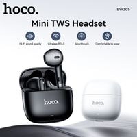 auriculares inalambricos hoco ew205 con bluetooth 60 deportivos hifi semi intraaurales comodos de usar dispositivo de audio para musica
