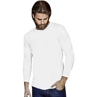 tee jays camiseta manga larga tj530 para hombre